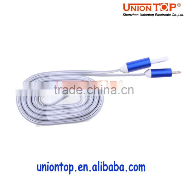 Colorful Fast Charging Flat Micro Usb Cable for Samsung/Huawei/HTC/Xiaomi photo-6