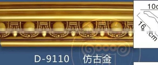 Factory Price Classic Decorative PU Carved Foam Cornice Moulding photo-2