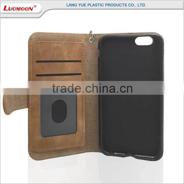 With Card Slots Leather Flip Cover Case for Xiaomi Redmi Mi5 Note 3 Mi4 4 5 6 7 8 9 photo-4