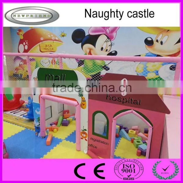 High Quality China Suppier Indoor Kids Soft Play Naughty Castle photo-2
