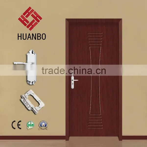 New Products Interior Pvc Door China Suppliers Wooden Plain Doors
