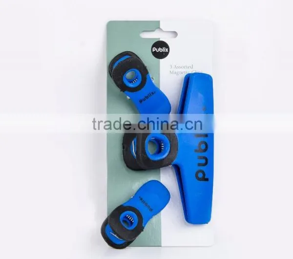 3 Assorted Magnetic Clips photo-2