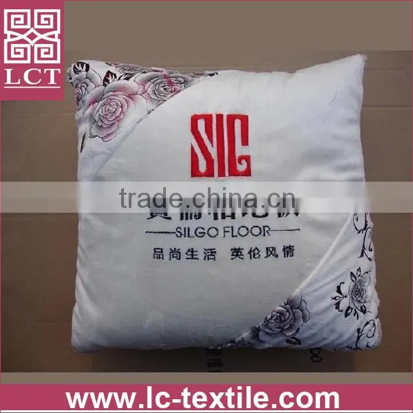 Supply Multiple Design Patterns Availabe Comfortable Vintage Cushion With Custom Logo Embroidered(LCTP0098)