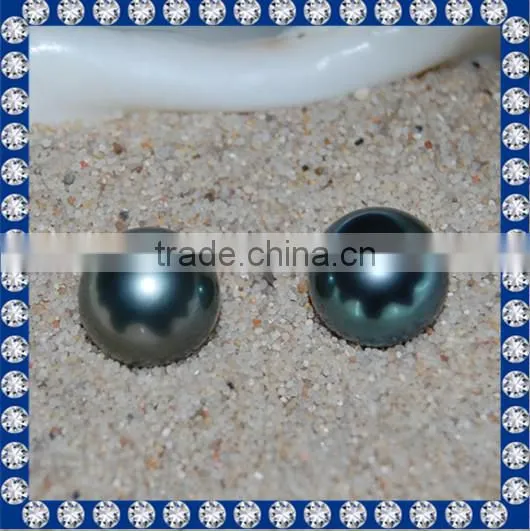 12-13mm Peacock Green Tahiti Natural Pearl