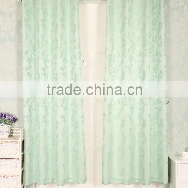 Jacquard Curtain Panel Grommet Drapery Make of 100% Polyester Fabric photo-5