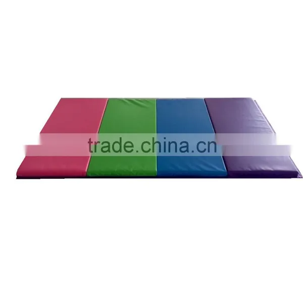 High Density Durable Gym Mat Gym Floor Mat Folding Gym Mat photo-2