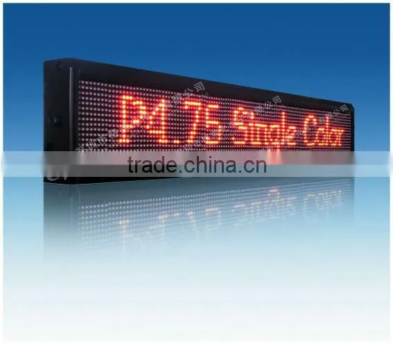Red Chip LED Outdoor Scolling Message Signs Wholesale photo-3
