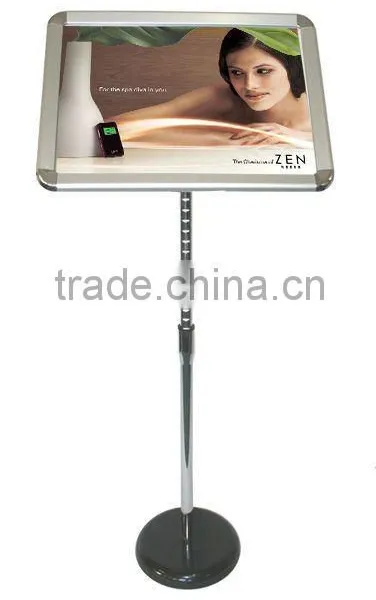 Floor Standing Snap Open Menu Stand Holder Food Display photo-2