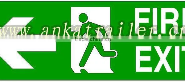 Exit Fire Safety Luminous Signs