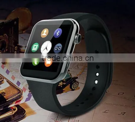 High Quality Touch Capacitive Screen Smart Wrist Watch A9 Heartrate Monitor Smart Watch Android Dual Sim photo-3