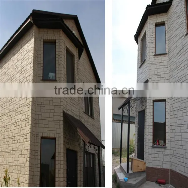 Exterior Decorative Siding Faux Brick Stone Wall Panels photo-4