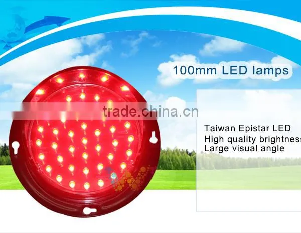 Customized 100mm Waterproof Mini Led Signal Toy Traffic Light photo-6