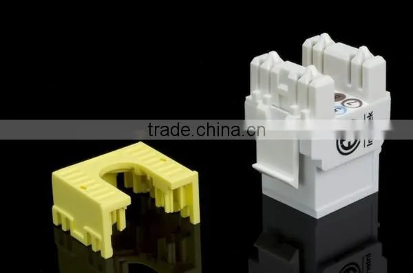 Cat 6A UL 180 Degree UTP 8P8C Connector Modular Keystone Jacks photo-5