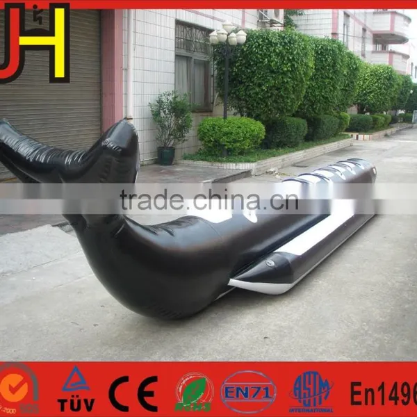 2016 Hot Summer Water Park Inflatable Whale Banana Boat For Sale photo-6