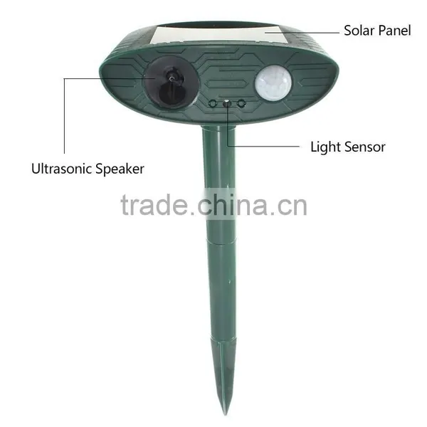 2015 Visson New X-pest Yard Gard Product VS-3194 Wild Ultrasonic Ferrets Pig Rabbit Repeller photo-3