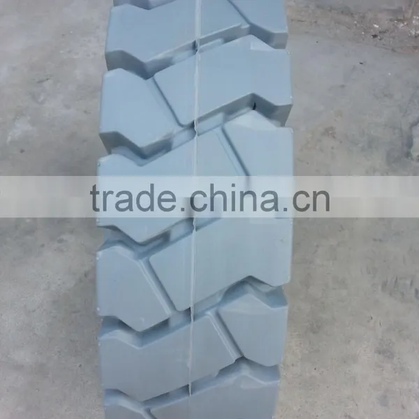 Good Price Mitsubishi Forklift Parts Solid Airless Tire 28x9-15 With Gray or Black Color photo-3