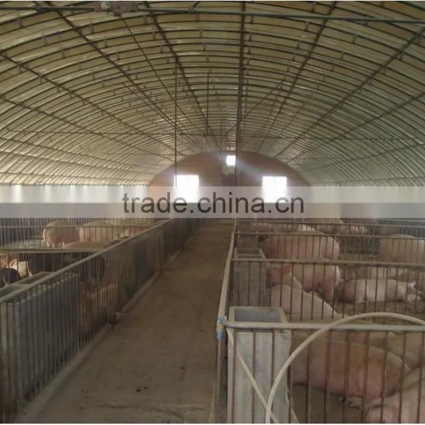 Large Multi-span Pig Greenhouse , Pig House , Fiberglass Shed photo-2
