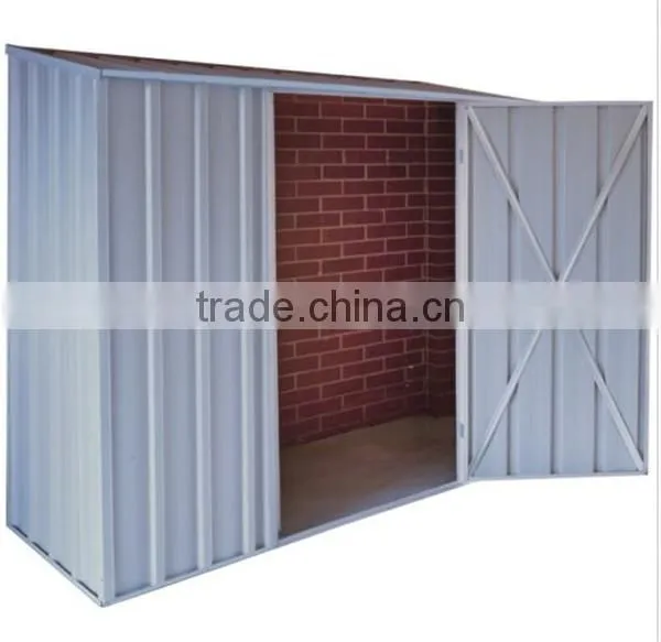 Flat Roof Garden Shed to Storage Wood photo-2