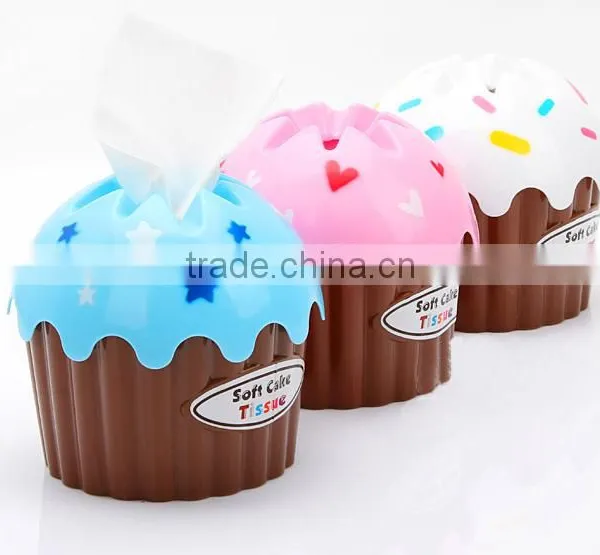 Decorative Plastic Tissue Box for Rolls Tissue photo-4