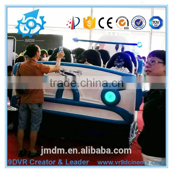 7D Hologram Technology 9d Cinema VR Galaxy Spaceship 6 Seats Cinema Simulator photo-2