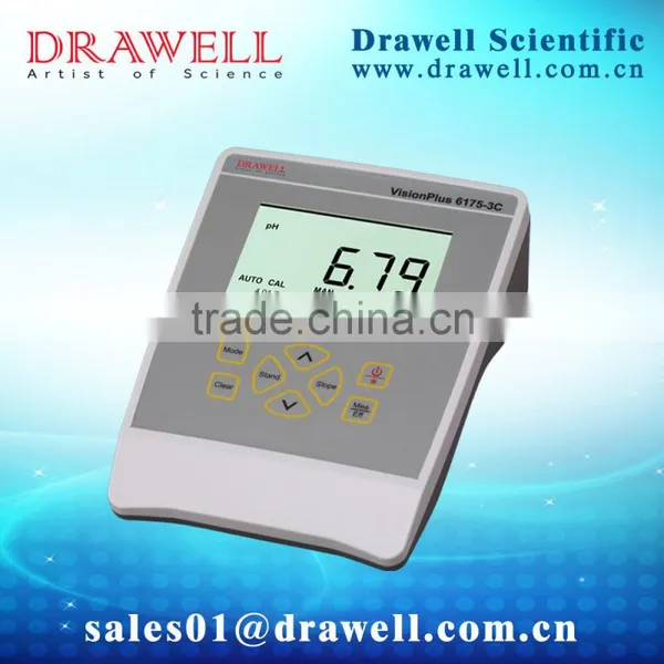 DW-PH6175 PH/mV/Ion/Temp Benchtop PH/ORP Meter VisionPlus