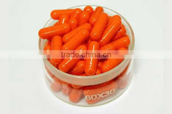 High Quality Yellow Milk Empty Gelatin Medicine Capsule Buy photo-3