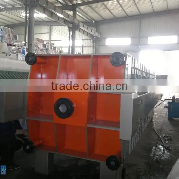 Sludge Drying Process, Recessed Chamber Filter Press, Once Opened Automatic Filter Press photo-2
