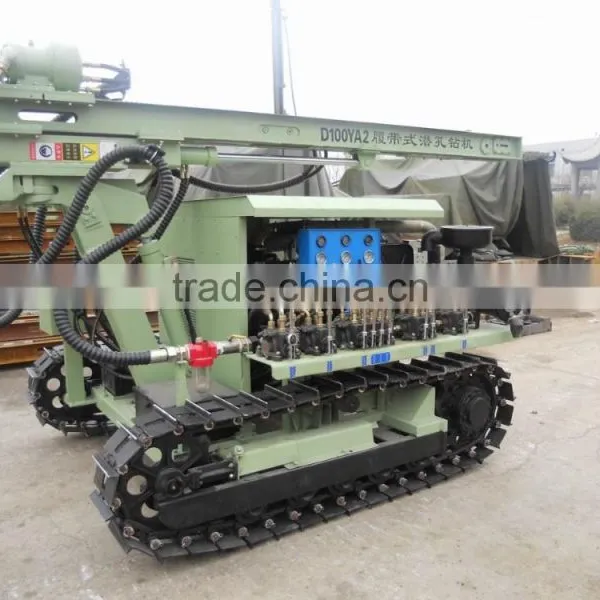Hydraulic Mobile Track Drilling Rig Blasting Hole Drilling Rig photo-4