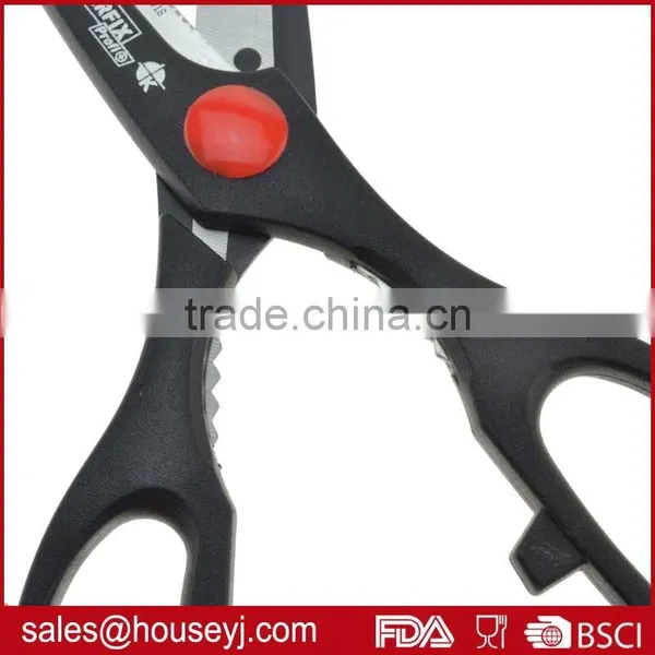 Utility Stainless Steel Kitchen Scissors With pp Plastic Handle 9110 photo-5