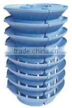 Decorative Indoor Flower Pots Tall Plastic Flower Pots for Garden Vertical and Lamp Pole Post Decoration photo-6