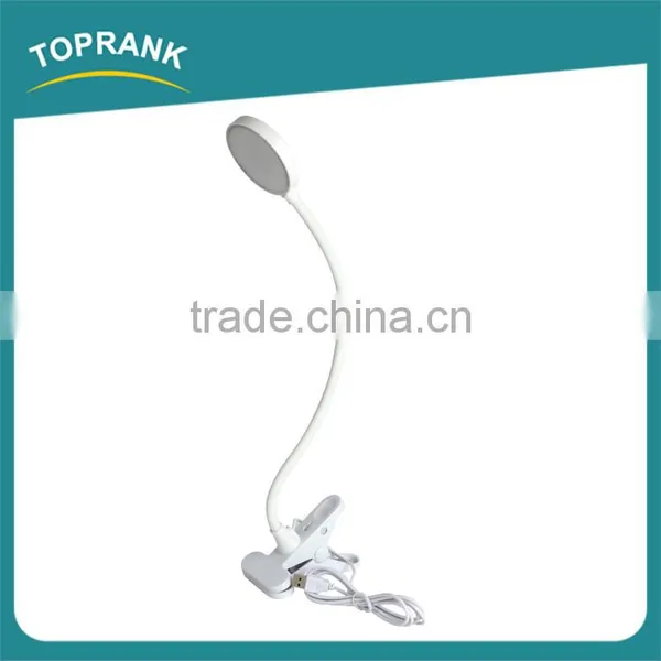 New Design Flexible USB Rechargeable Clip Lamps Eye Protection Led Reading Lamp photo-3