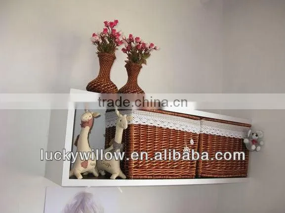 Factory Directly Mini Wicker Basket Drawers Made From Half Willow photo-6