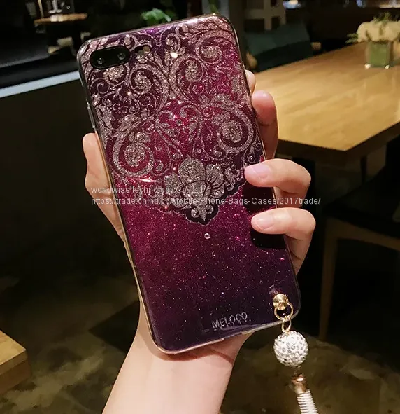 Chinese Style Diamond Cell Phone Housing Silicone Mobile Phone Cases for IPhone7/7Plus/6/6s/6plus/6splus Soft Tpu Shell photo-5