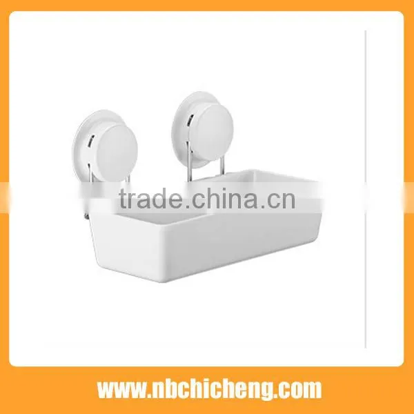 Bathroom Shelf Creative Design Strong Sucker Bathroom Shelves Wall Mounted Type Storage Rack Kitchen Commodity Shelf With Strong photo-4