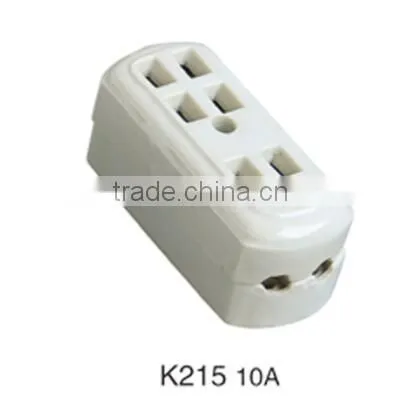 3pin 30A Male and Female Porcelain Socket and Plug photo-5