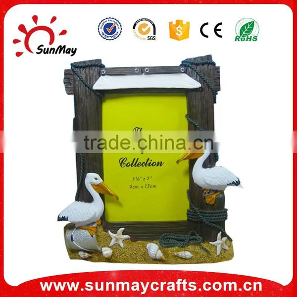 Polyresin 6" Picture Frame With Seashell photo-4