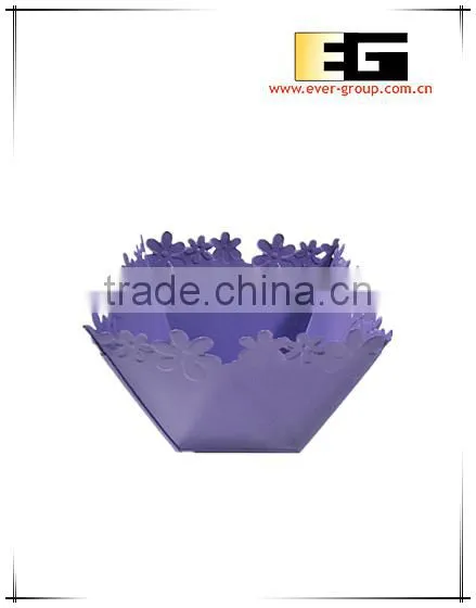 Colourful Sqaure Metal Flower Pot Flower Bucket photo-6