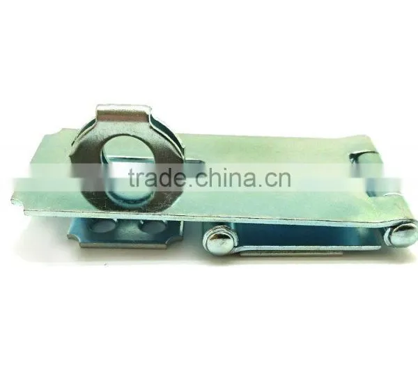 Popular 4" Garage Door Steel Padlock Clasp Hasp and Staple, Regular Hasps and Staple photo-2