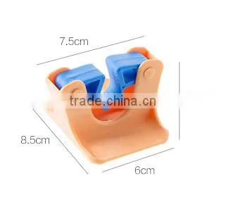 Wall Mounted Mop Clip Strong Adhesive Multi-functional Mop/Broom Hangers Rack Holders Storage & Home Organization photo-5