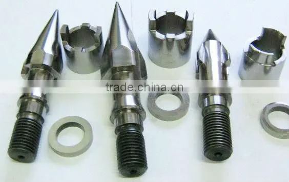 Injection moulding screw accembly/tips for plastic machinery(screw element) seat, ring valve)