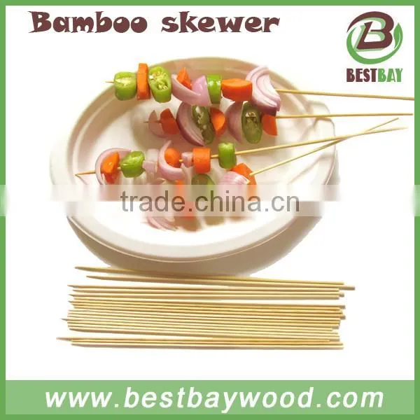 Wholesale Natural BBQ Use 20cm 30cm 40cm 50cm Bamboo Skewer photo-3