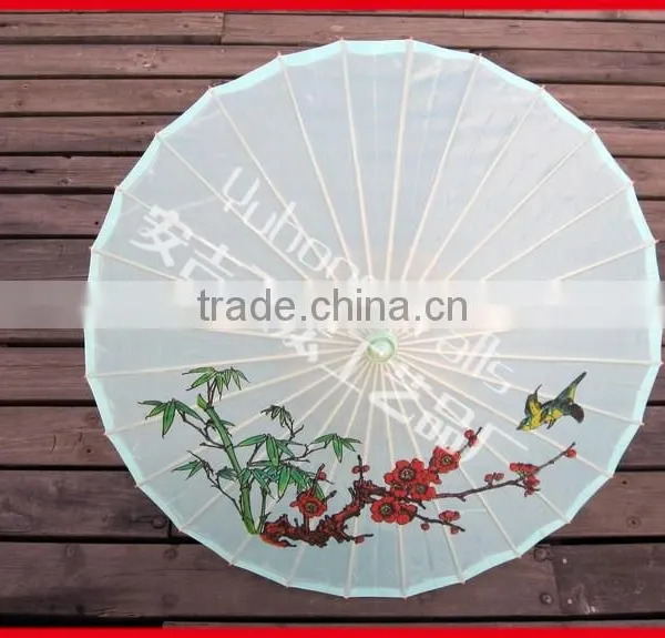 High Quality Wedding Silk Parasol in Bamboo Crafts photo-2