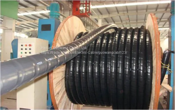 High Quality Copper Conductor XLPE Jacket Steel Wire Armoured Copper Braid Shielded PVC 4*50MM2 Price Per Meter photo-4