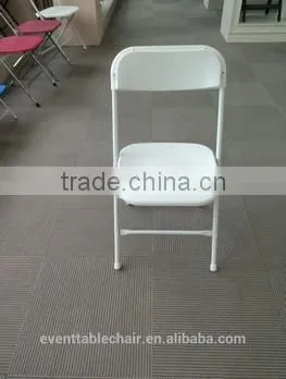 Cheap Wholesale Plastic Folding Chair With Steel Frame photo-4