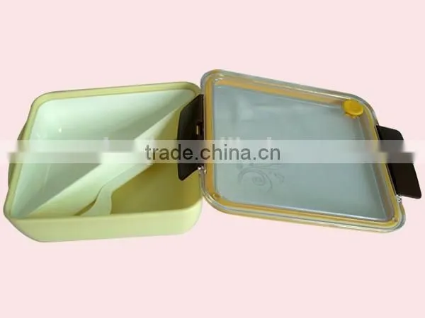 1.2L Food Grade Square Shape Seal Bento Kids Lunch Box photo-5