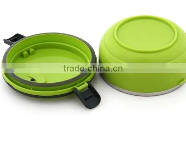 Round Stainless Steel and PP Material Food Container With Competitive Price photo-3