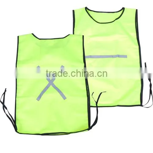 Printed Warning Reflective Safety Vest photo-3