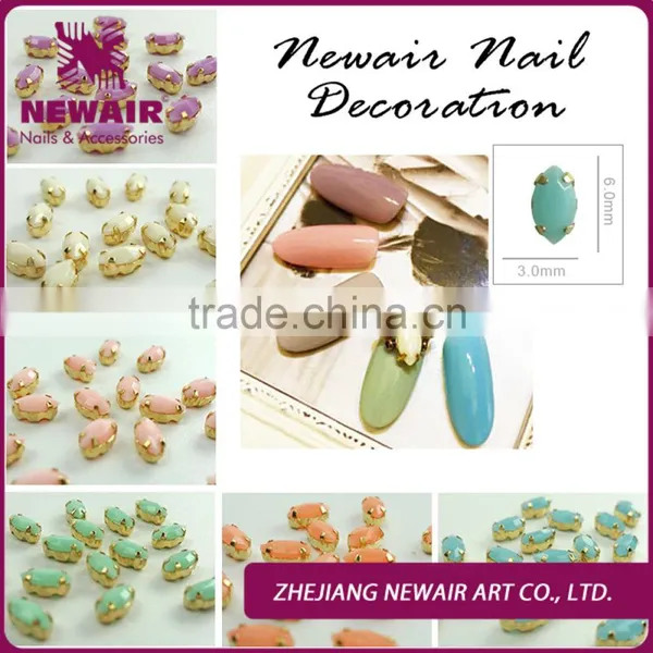 Fashion Nail Art Set New Plastic Nail Beads Manicures 3D Nail Pearl