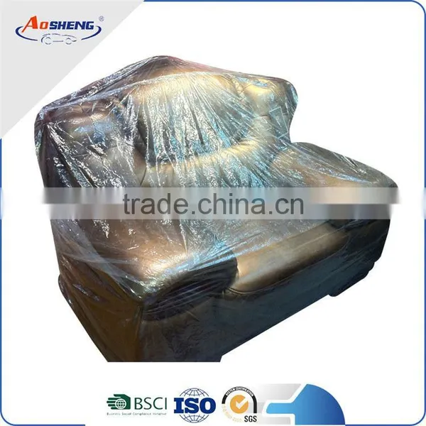 Plastic Packaging Film Round Bottom Plastic Bag Sofa Cover photo-3