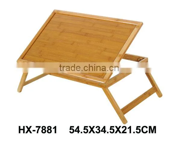 Custom Small Bamboo Children Furniture Folding Bed Study Table For Kids